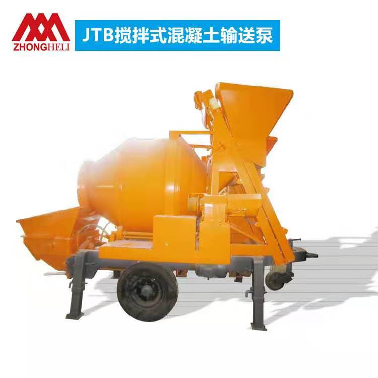 攪拌式混凝土輸送泵